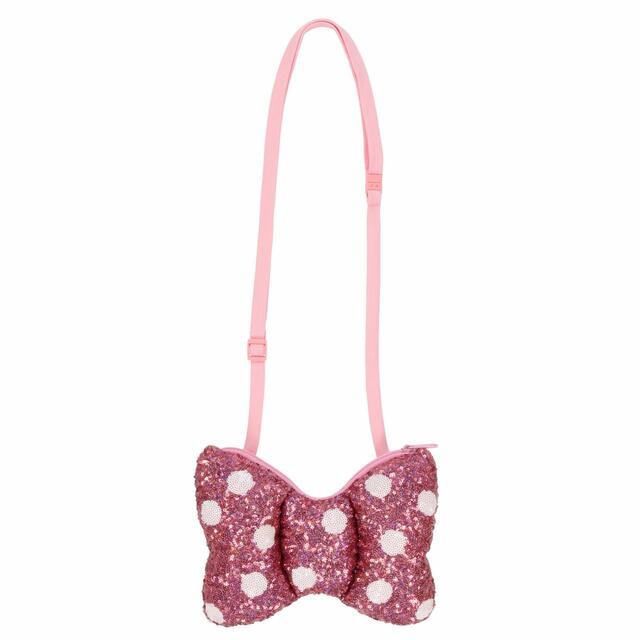 ショルダーバッグ 2,900円｜東京ディズニーランド「ディズニー・パルパルーザ“ミニーのファンダーランド”」スペシャルグッズ｜東京ディズニーリゾート40周年“ドリームゴーラウンド”｜発売日：2024年1月9日（火）｜販売店舗：東京ディズニーランド「ディズニー＆カンパニー」