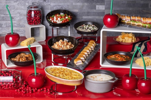 「Chocolat de Cherry」チェリースイーツビュッフェ セイボリー各種【「Chocolat de Cherry」チェリースイーツビュッフェ】