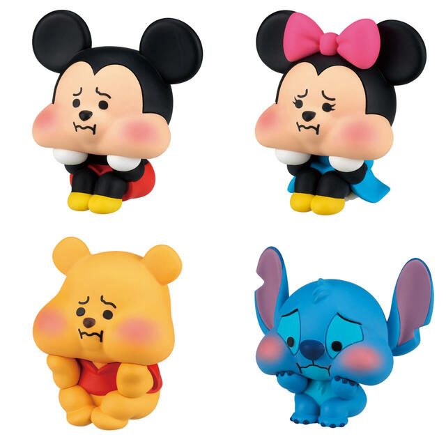 ディズニーキャラクター すねてマス フィギュアコレクション そのいち（1回400円）