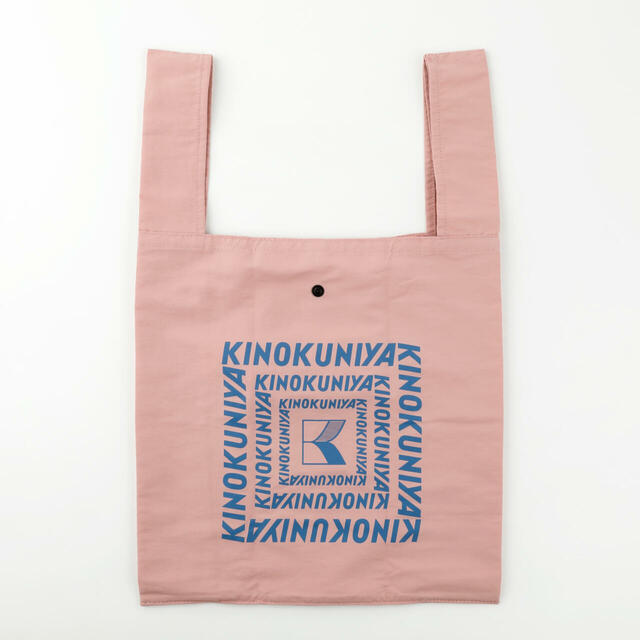 【紀ノ国屋 スモールショッパー/ピンク】サイズは約タテ33.5×ヨコ31×マチ11cｍです