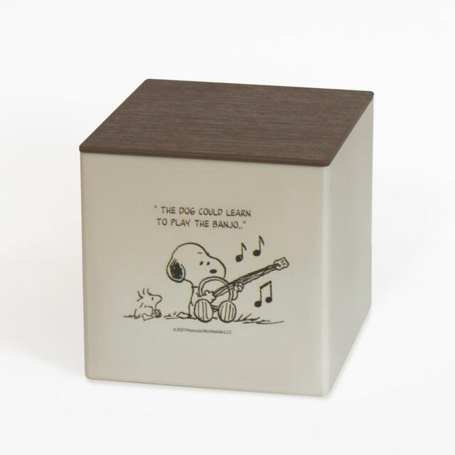 水回りで活躍　フタ付きティッシュケース「スヌーピー」