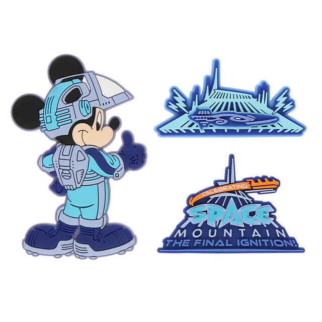 デコレーションマグネットセット 2,500円｜スペシャルイベント「セレブレーティング・スペース・マウンテン：ザ・ファイナルイグニッション！」｜販売店舗：東京ディズニーランド「プラネットM」