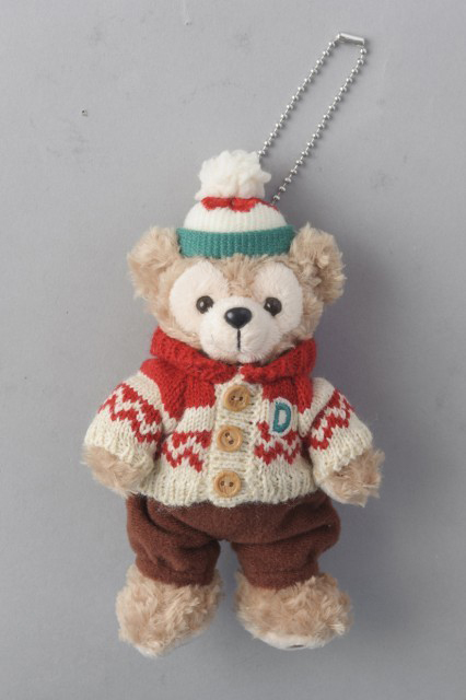2015ダッフィーのクリスマス「Very Merry Snowtime」ぬいぐるみバッチ　2000円