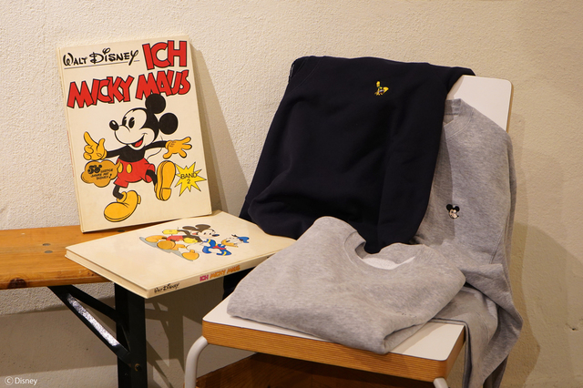 刺繍スウェット全6種 5,800円+税 ミツカルストア「DISNEY ART COLLECTION」