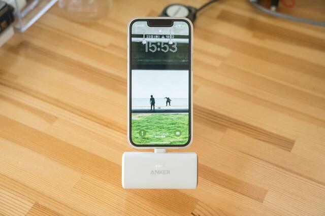 Anker「Nano Power Bank」 充電回数はギリギリ1回分くらい