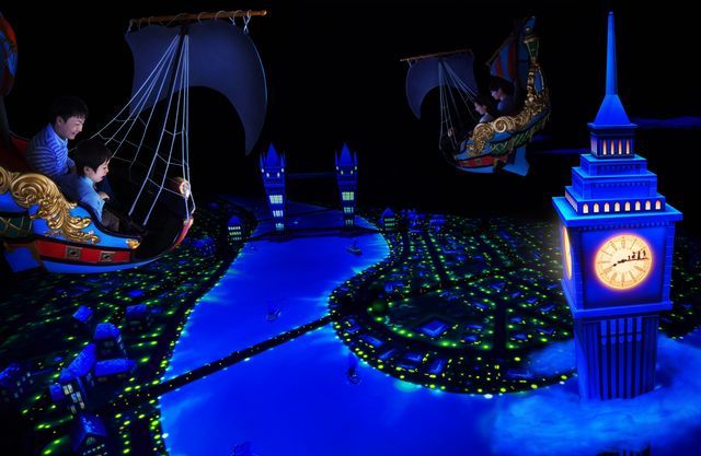 ピーターパン空の旅|座高が高ければ楽しめるアトラクション|東京ディズニーランド