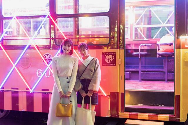 マグマやきいも電車