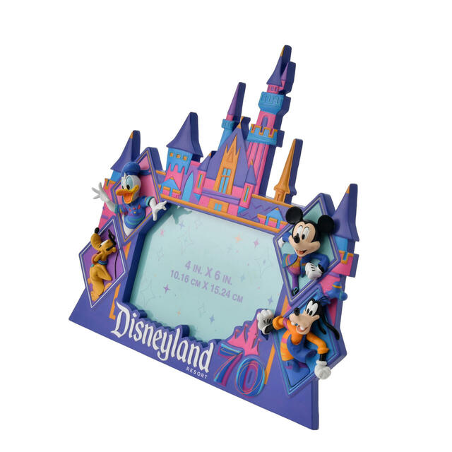 ミッキー&フレンズ フォトフレーム DISNEYLAND RESORT 70TH CELEBRATION 4,400円