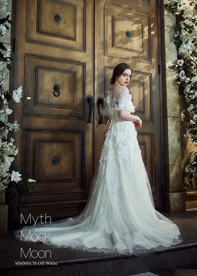「Myth Mock Moon（ミスモックムーン）」新作ウェディングドレス MMM0170 offwhite