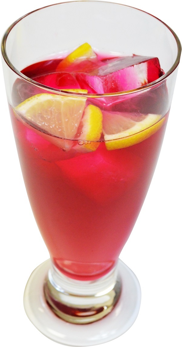 おそ松の赤しそレモンドリンク