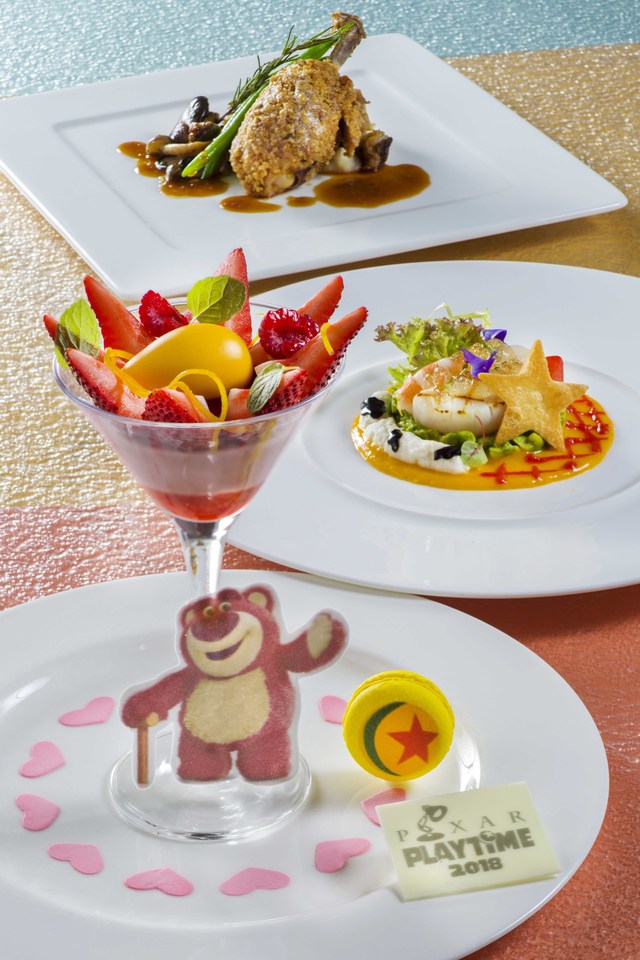 “ピクサー・プレイタイム”エンパイアランチ 4,500円｜ディズニーアンバサダーホテル「エンパイア・グリル」