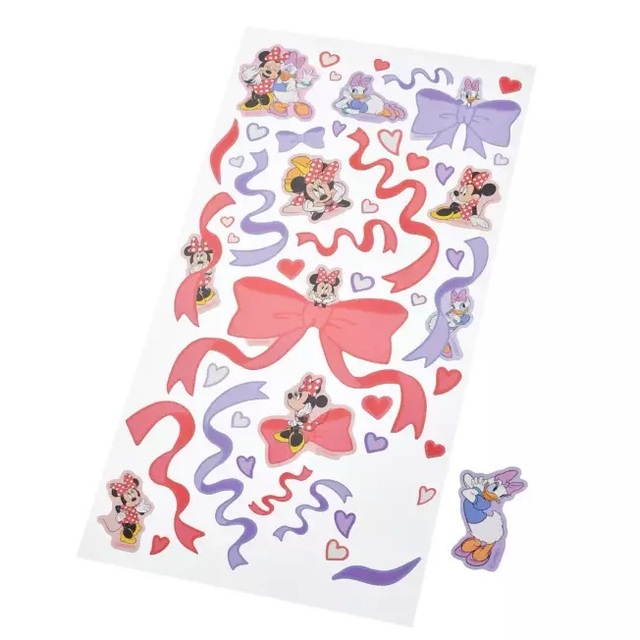 ミニー＆デイジー シール・ステッカー リボン Sticker Collection 350円