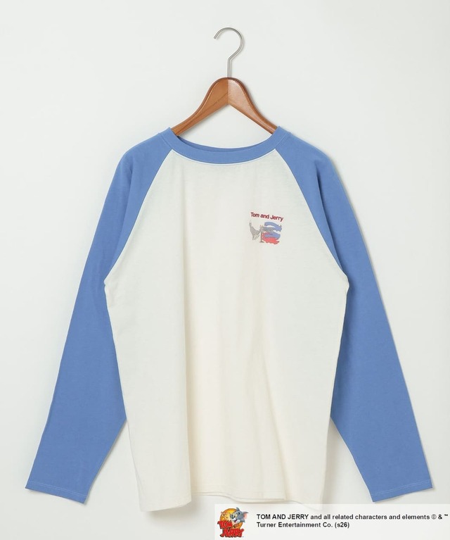 【トムとジェリー×niko and ...】「アソートラグランTシャツ」5,500円／使い勝手がよく、遊び心もばっちり！