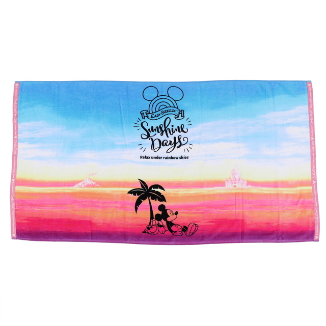 Enjoy the OUTDOORS ワイドバスタオル3,500円