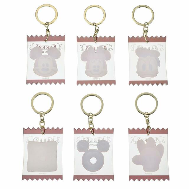シークレットキーチェーン 各700円【ディズニーストア新コレクション「MICKEY’S BAKERY」】