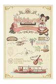 ポストカード 350円｜東京ディズニーシー25周年グッズ｜販売店舗：東京ディズニーシー「エンポーリオ」｜発売日：2026年5月25日（月）