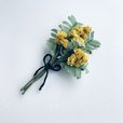 ミモザ スワッグ ブローチ コサージュ／to feel／2,980円