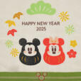 ミッキー＆ミニー ミニタオル NEW YEAR 2025 700円