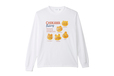 「長袖Tシャツ パンなみんな ベージュ」<価格:4,950円(税込)>【2周年を迎える「ちいかわベーカリー」に“ちいかわたちがコロネになったマスコット”が登場!オリジナル紅茶缶など魅力いっぱいなグッズが勢ぞろい!】