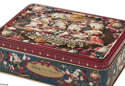 ディズニー】東京ばな奈の「Xmas限定ディズニー缶」が超リッチ