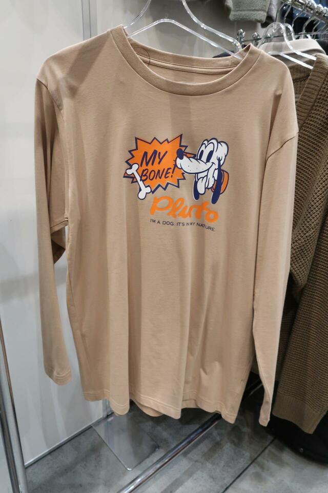 Disney長袖クルーネックTシャツ　大人用