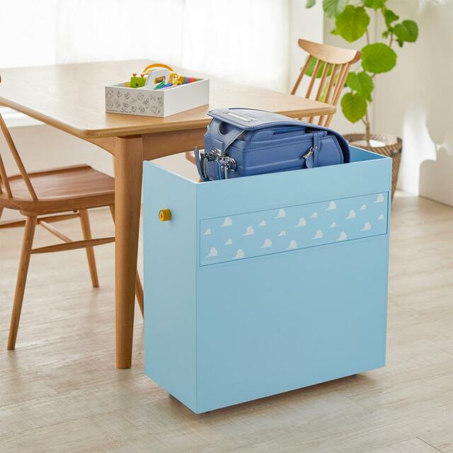 ダイニング学習にぴったり！サッと隠せるランドセル収納ワゴン「トイ・ストーリー」｜￥ 22,900 （税込）