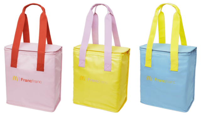 「ビッグな保温・保冷バッグ」<サイズ:幅28×奥行15×高さ33cm>【マクドナルドとFrancfrancが初コラボ!「マクドナルドの福袋(R)2026」12月1日より公式アプリで事前抽選販売受付スタート!】
