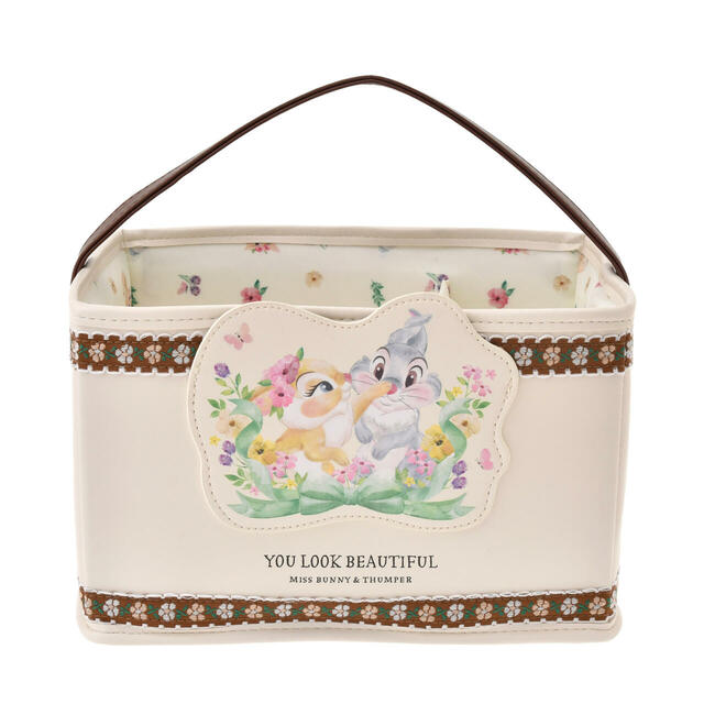 ミス・バニー＆とんすけ バスケット DISNEY SPRING ROMANCE 4,500円