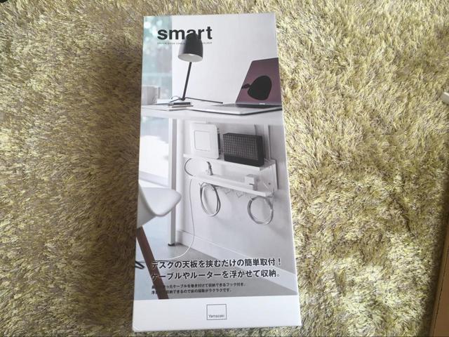 【山崎実業(Yamazaki) デスク下 ケーブル ＆ ルーター収納 ラック】SNSでもバズった人気アイテム