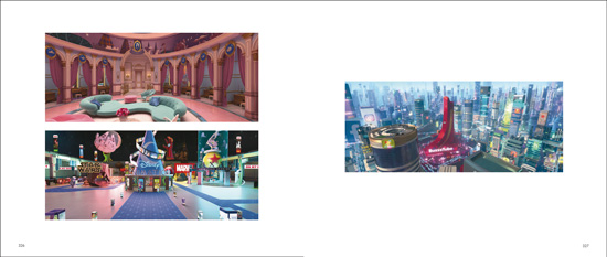 「ディズニーアニメーション背景美術集」より