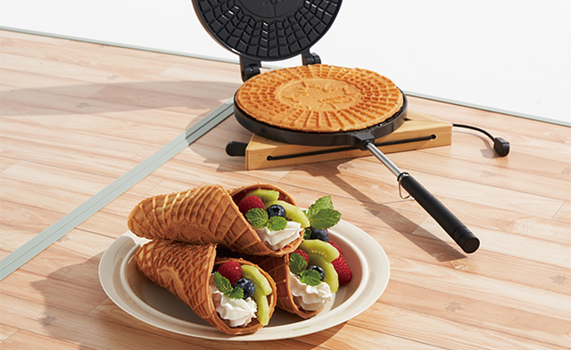 「LOGOS ゴーフレットメーカー」