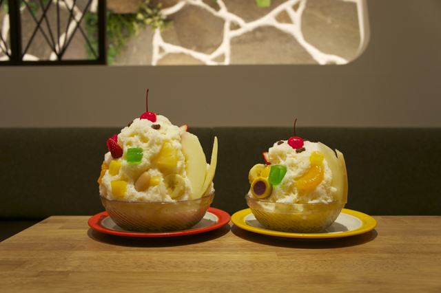 天文館むじゃき本店／プリン白熊 825円　<a href=