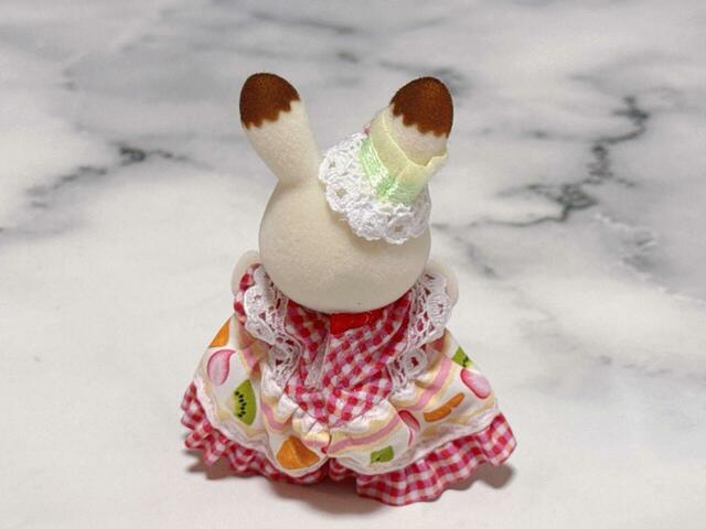 豪華なドレスを身に纏ったショコラウサギの女の子がかわいすぎる♪