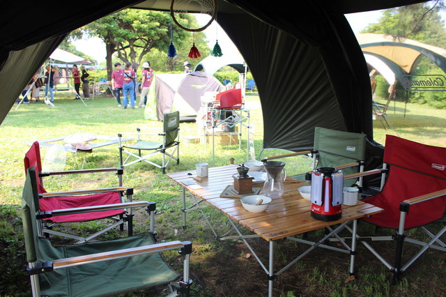 まるで家の中みたいにリラックスできる空間。