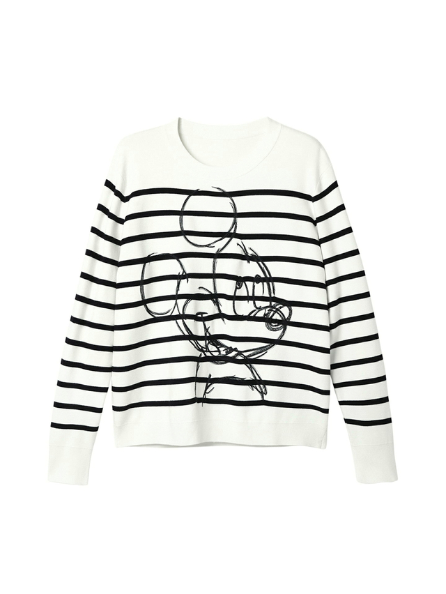 ミッキーマウス ストライプセーター ¥ 19,900