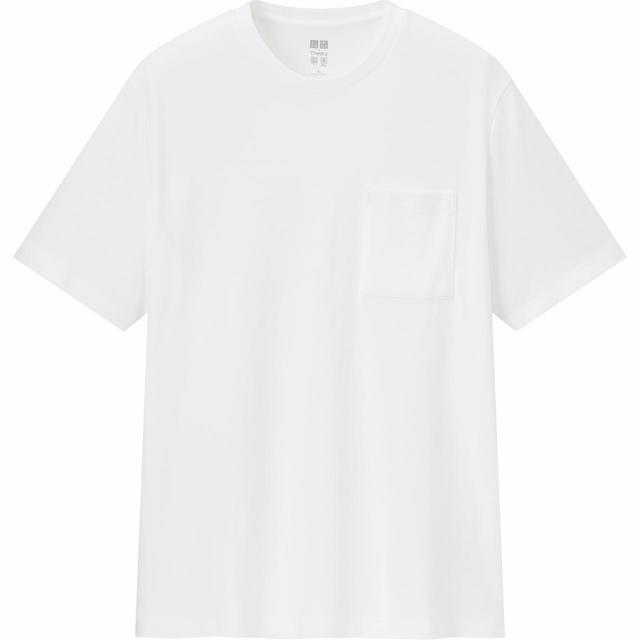 【UNIQLO（ユニクロ） × Theory（セオリー） コラボレーション第二弾】エアリズムカノコ スリムフィットTシャツ（半袖）