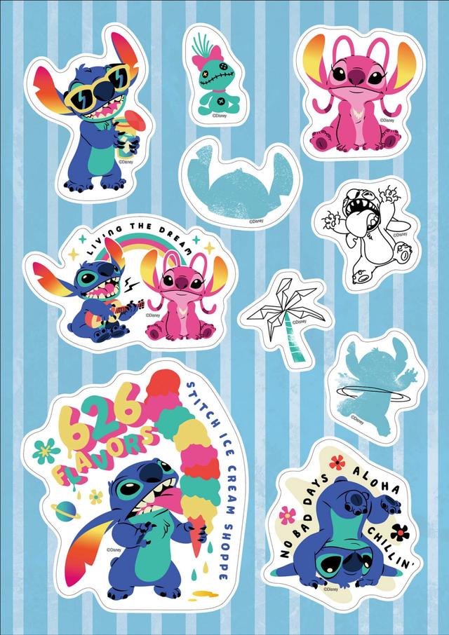 ラメシール賞 スティッチ