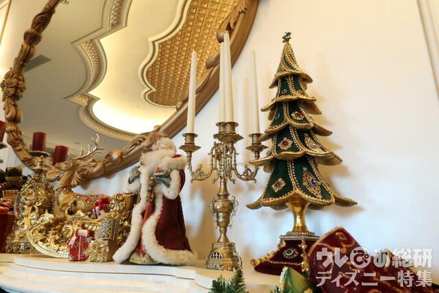 京ディズニーシー・ファンタジースプリングスホテル グランドシャトー クリスマス装飾