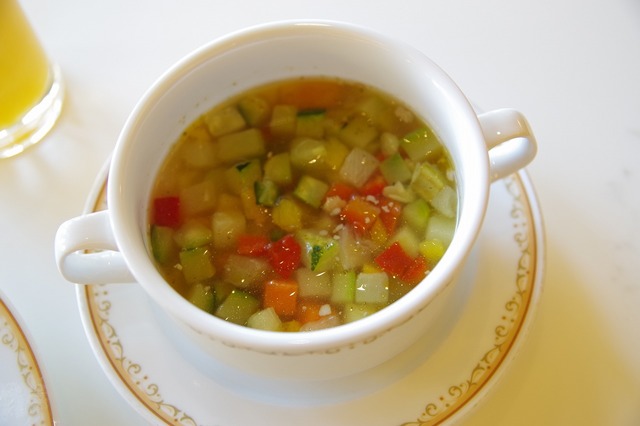 シャーウッドガーデン・レストラン朝食