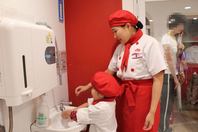 自分一人で手洗いできるかな？