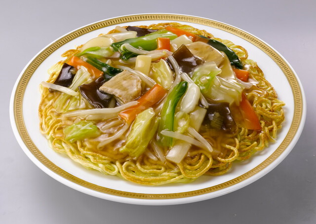 【マルハニチロ 家庭用冷凍食品　第3位】「五目あんかけ焼そば」