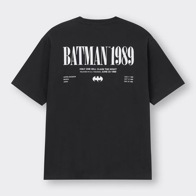 グラフィックT ¥1,290｜GU「バットマン」85周年コラボレーション