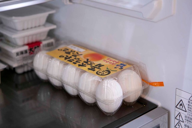 【冷蔵庫収納】なんと卵パックがパカパカしないんです