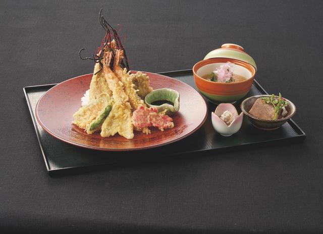 デカい天丼御膳｜ユニバーサル・スタジオ・ジャパン「呪術廻戦」スペシャルメニュー