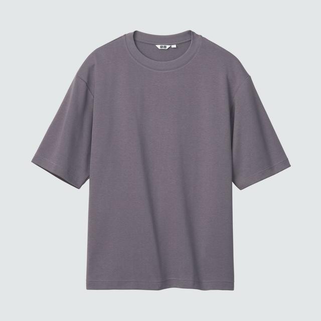 エアリズムコットンオーバーサイズTシャツ（5分袖）¥1,990→¥1,290｜ユニクロ「40周年感謝祭」