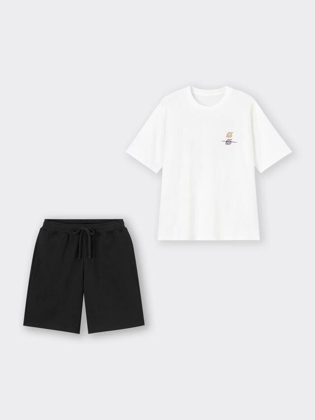 ラウンジセット(半袖&ショートパンツ) ¥2,990｜GU「NARUTO-ナルト- 疾風伝」コレクション