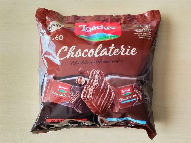 【キタノ商事 ロアカー ショコラテリー ミックス 570g 2098円】チョコでウエハースをコーティングしたお菓子