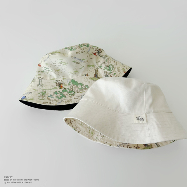 2wayバケットハット ￥3,300｜ehka sopo（エヘカソポ）ディズニーコレクション「くまのプーさん」