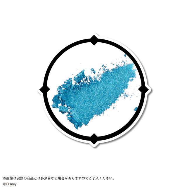 ディズニー ツイステッドワンダーランドアイシャドウパレット　6　アクアブルー(パールタイプ)