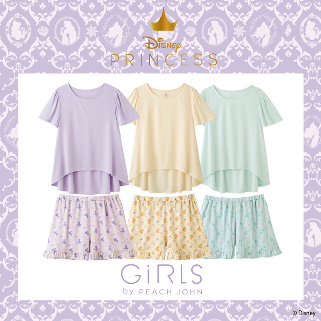 ピーチ・ジョン　ディズニープリンセス限定コレクション　「パジャマ」